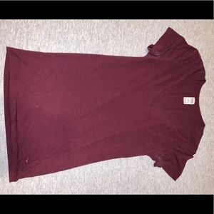 Pink (Victoria Secret) T shirt color maroon/wine